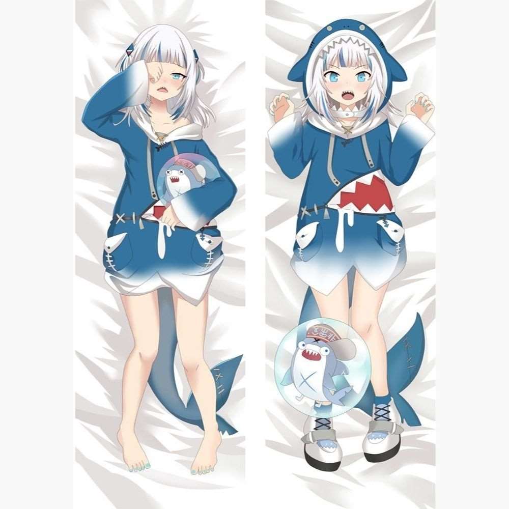 Dakimakura Gawr Gura Uniforme | WaifuParadise