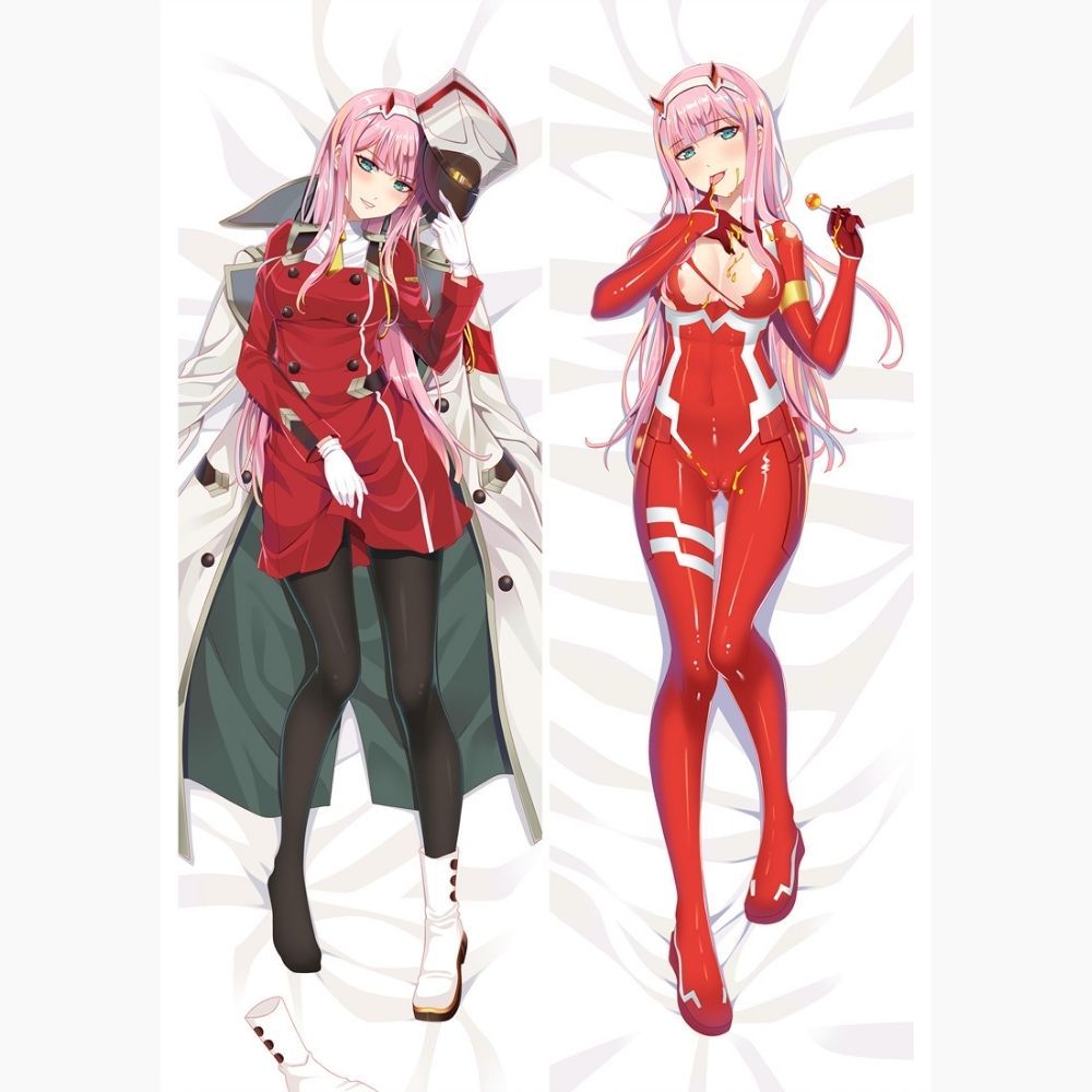 Dakimakura Zero Two Uniforme Sexy | WaifuParadise