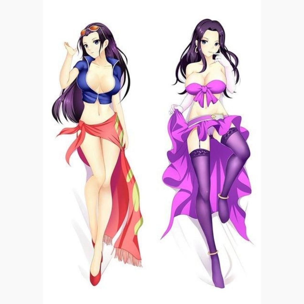 Dakimakura One Piece Nico Robin en uniforme après éllipse et danseuse du ventre Sans | WaifuParadise