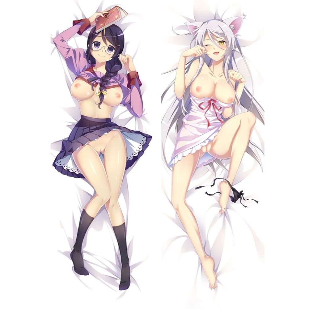 Dakimakura Tsubasa Hanekawa Sexy | WaifuParadise