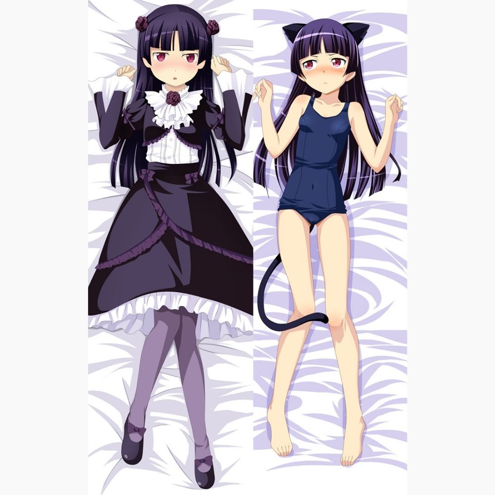 Dakimakura Ruri KuroNeko Uniforme & Maillot De Bain | WaifuParadise