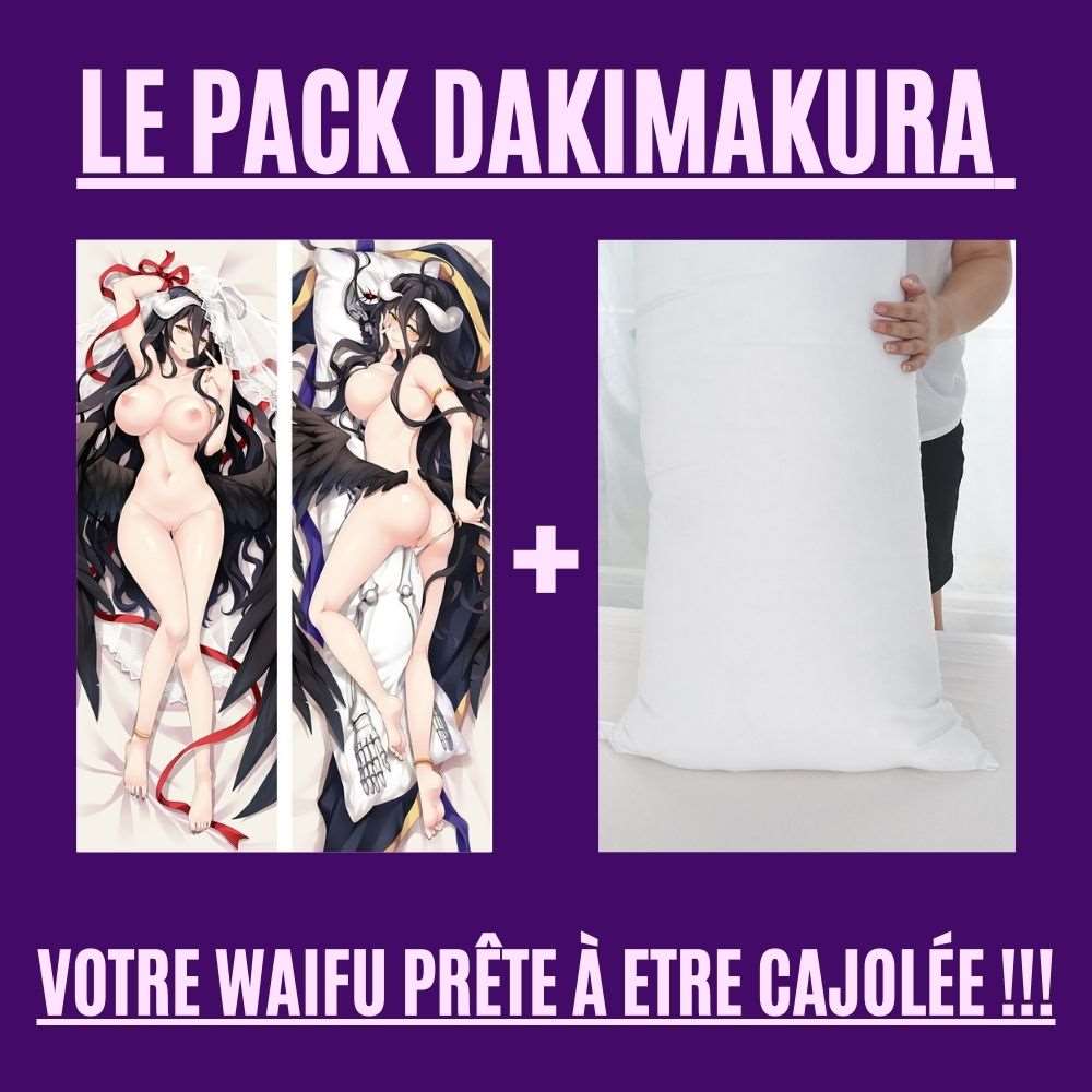 Dakimakura Albedo En Cadeau De Nöel Avec | WaifuParadise