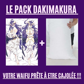 Dakimakura Albedo Overlord Avec | WaifuParadise