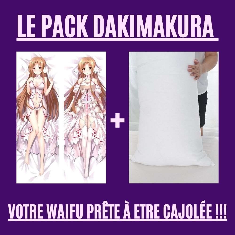 Dakimakura Asuna Robe Avec | WaifuParadise