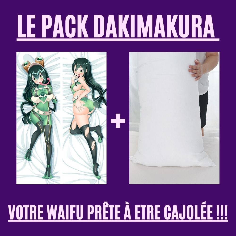 Dakimakura Tsuyu Asui Uniforme Hero Sexy Avec | WaifuParadise