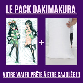 Dakimakura Tsuyu Asui Uniforme Hero Sexy Avec | WaifuParadise