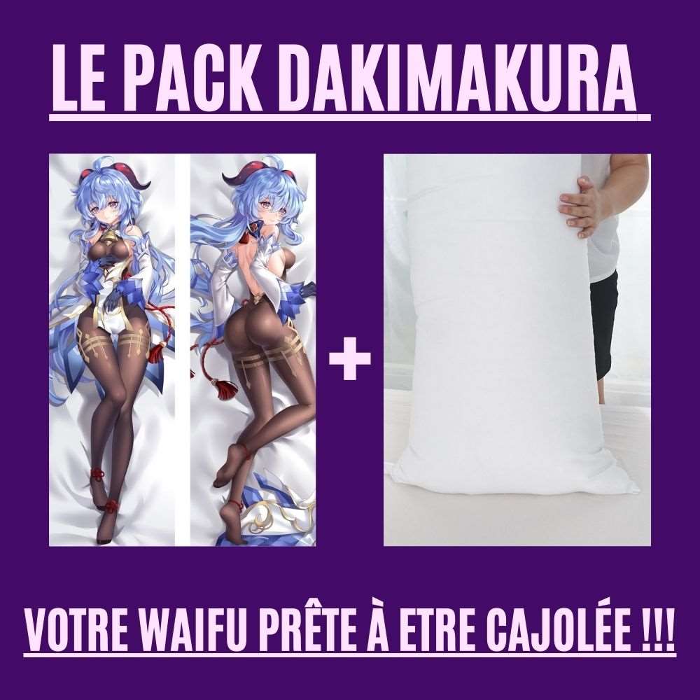 Dakimakura Ganyu Genshin Impact Avec | WaifuParadise