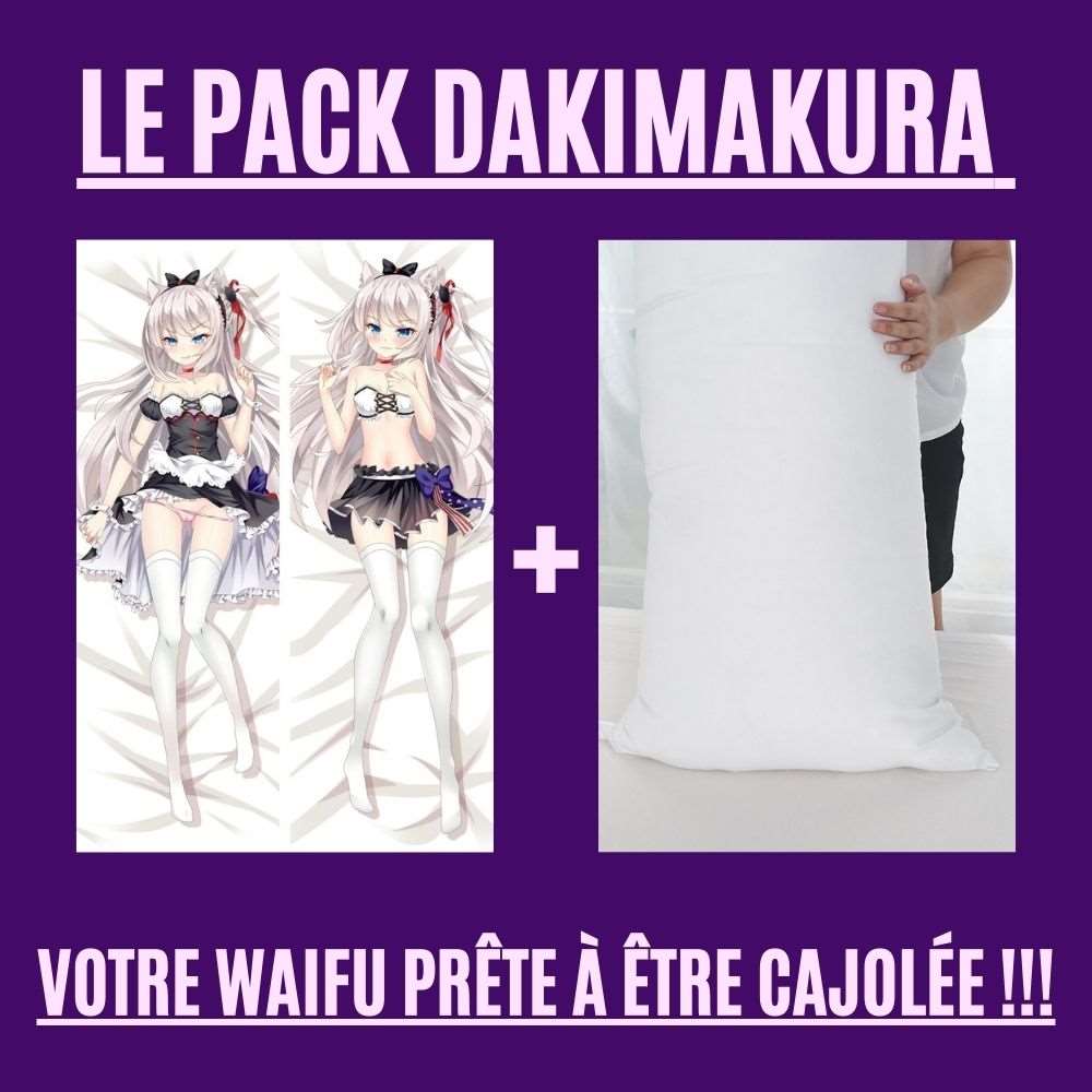 Dakimakura Hammann Maid Avec | WaifuParadise