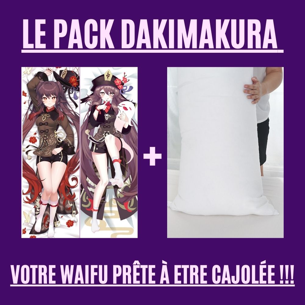 Dakimakura Hu Tao Avec | WaifuParadise