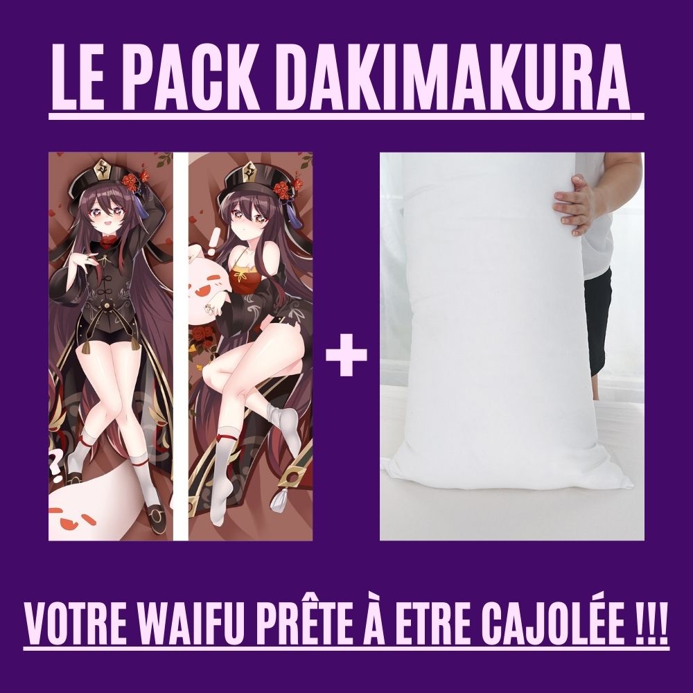 Dakimakura Hu Tao Kawaii Avec | WaifuParadise