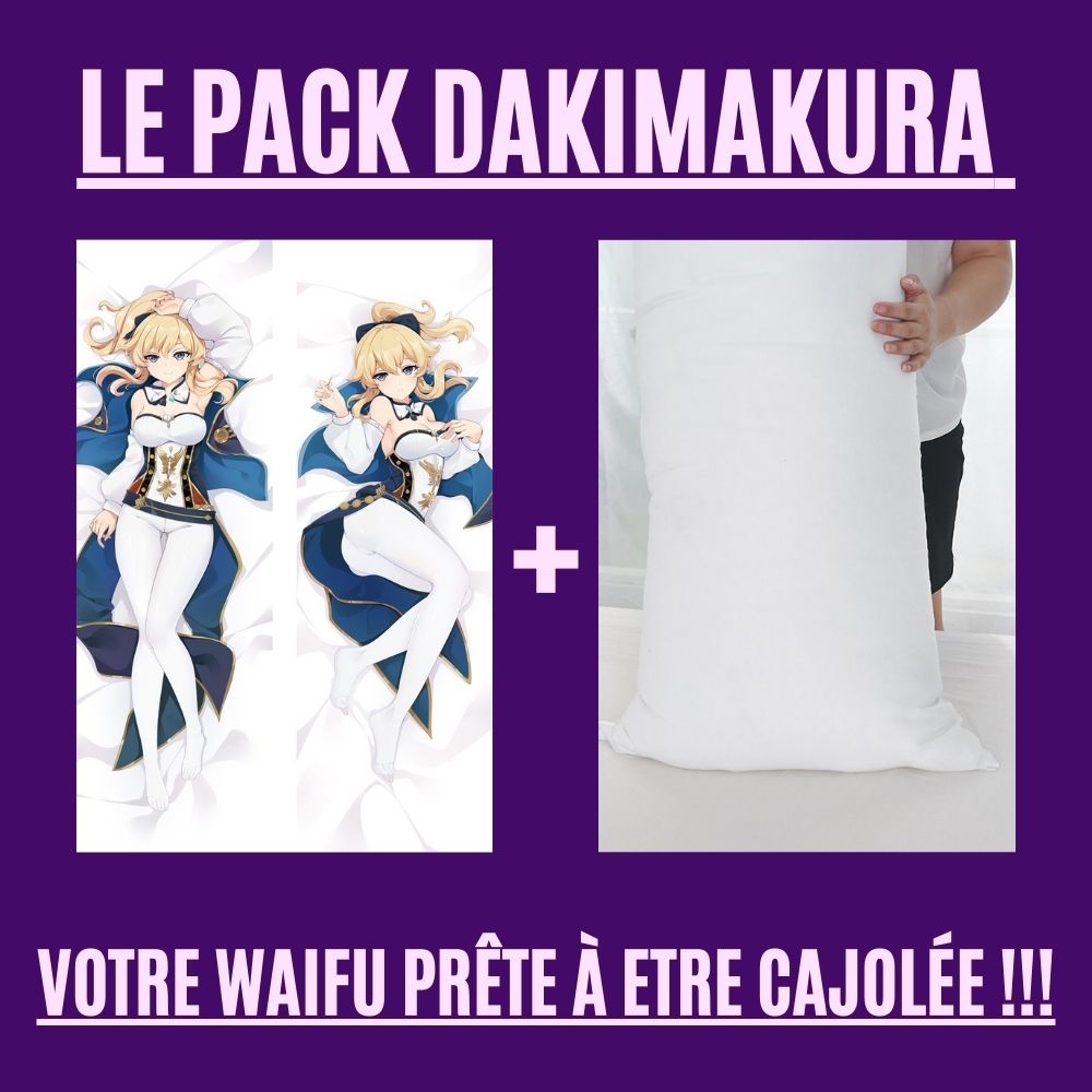 Dakimakura Jean Gunnhildr Uniforme Avec | WaifuParadise