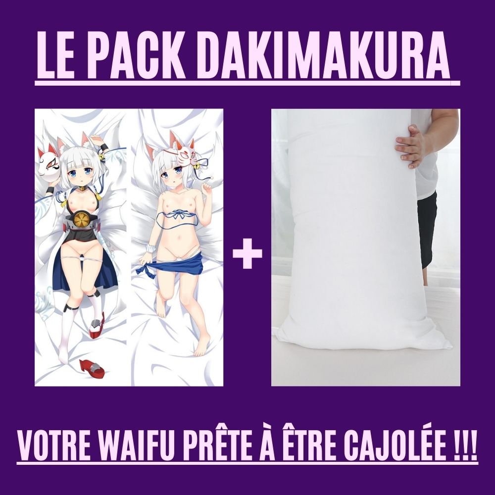 Dakimakura Kaga Loli Hot Avec | WaifuParadise