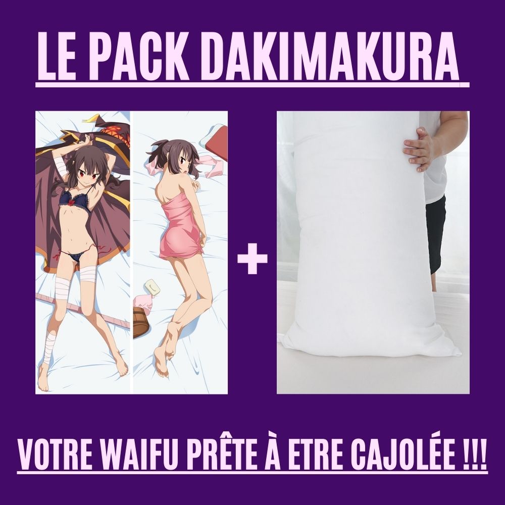 Dakimakura Megumin Bikini & Pyjama Avec | WaifuParadise