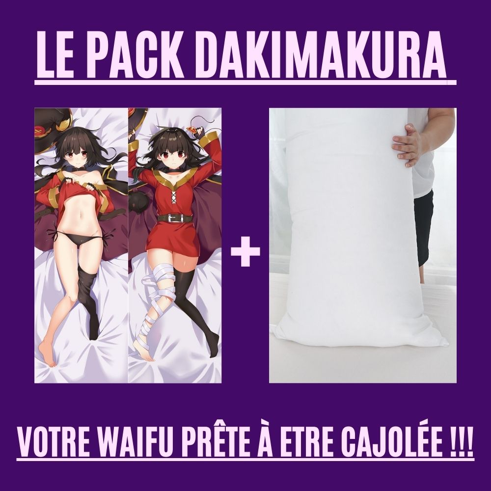 Dakimakura Megumin Mignonne Avec | WaifuParadise