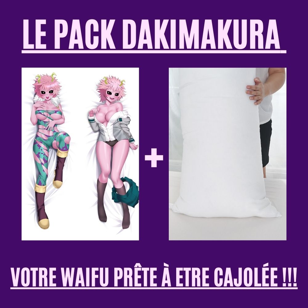 Dakimakura Mina Ashido Semi Nue Avec | WaifuParadise