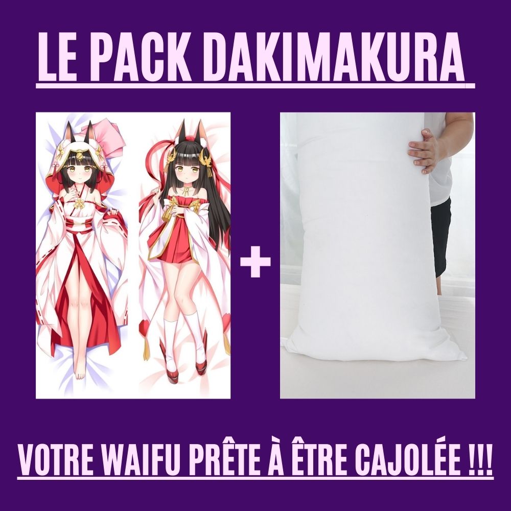 Dakimakura Nagato Wedding Et Uniforme De Base Normal Avec | WaifuParadise