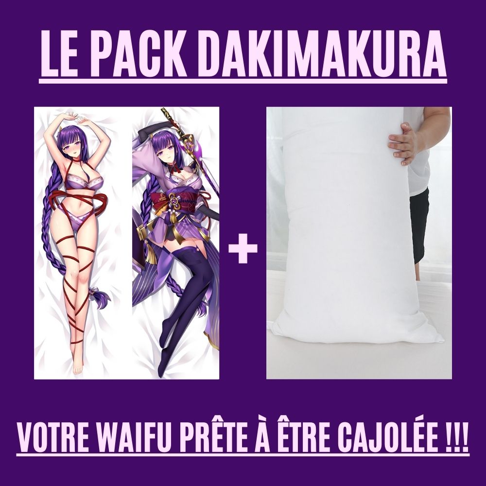 Dakimakura Raiden Shogun Sexy Avec | WaifuParadise