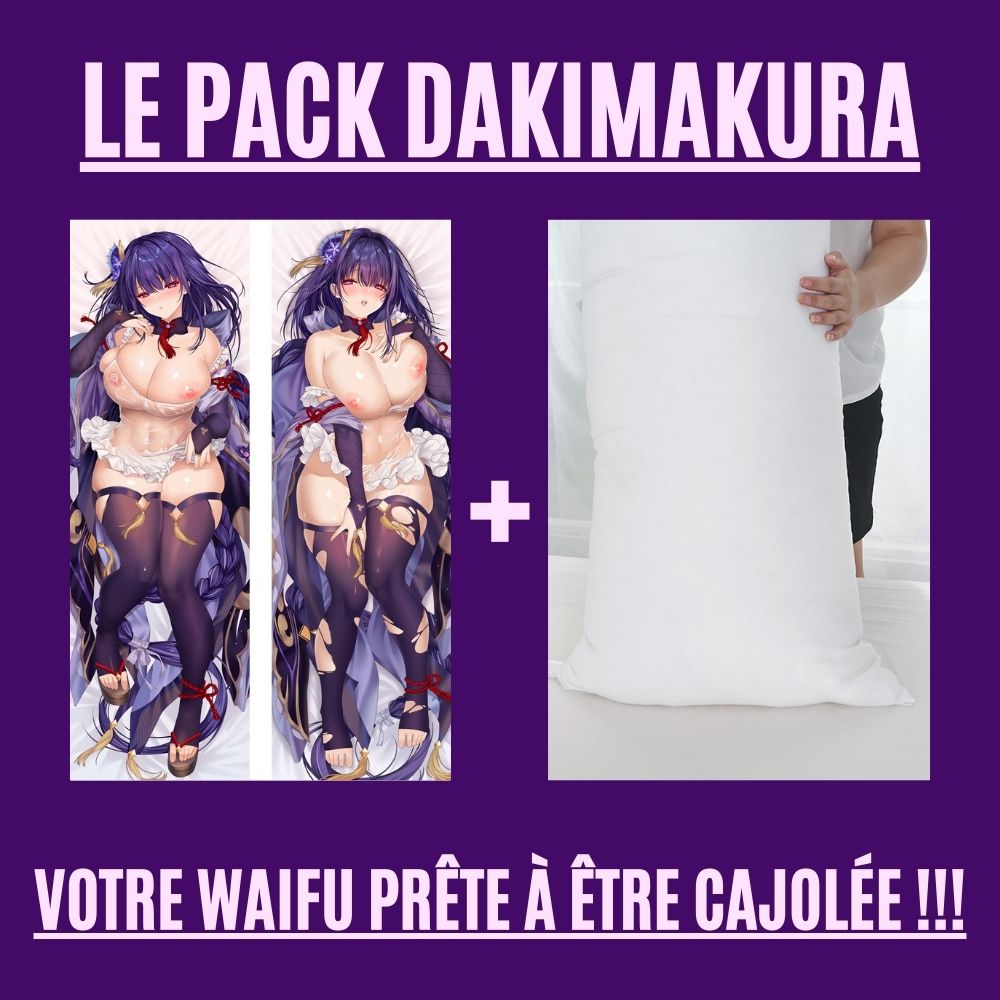 Dakimakura Raiden Shogun Lingerie Sexy Avec | WaifuParadise