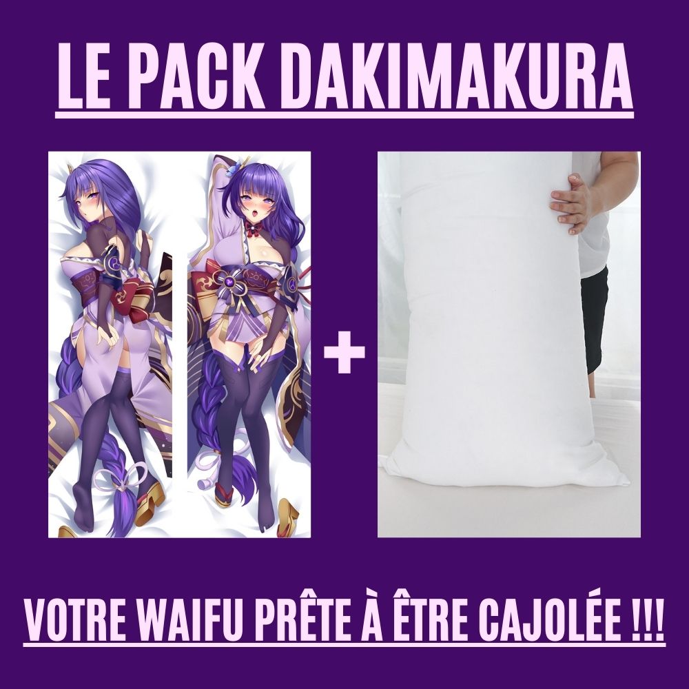 Dakimakura Raiden Shogun Ahegao Avec | WaifuParadise