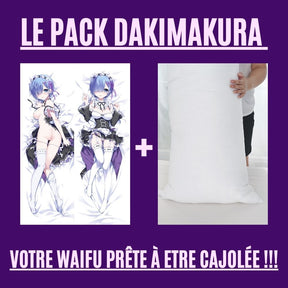 Dakimakura Rem Maid Sexy Et Semi Nue Avec | WaifuParadise