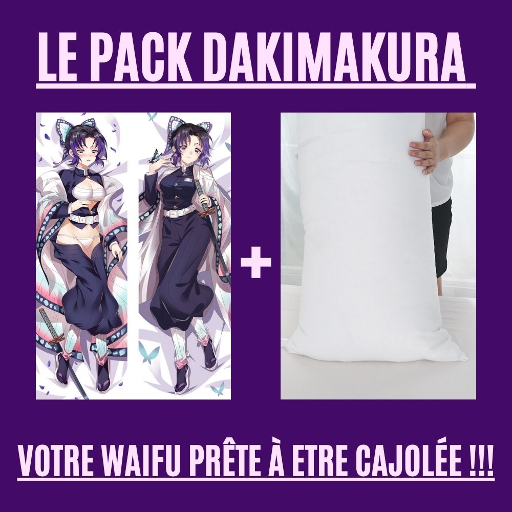 Dakimakura Shinobu Kocho Uniforme Sexy Demon Slayer Avec | WaifuParadise