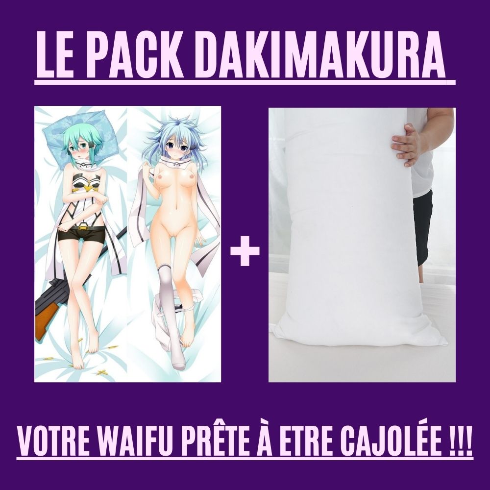 Dakimakura Shinon Uniforme Sexy Et Nue Avec | WaifuParadise