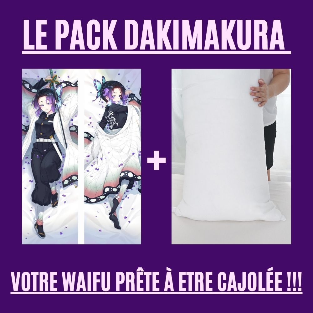 Dakimakura Shinobu Kocho Sexy Demon Slayer Normal Avec | WaifuParadise