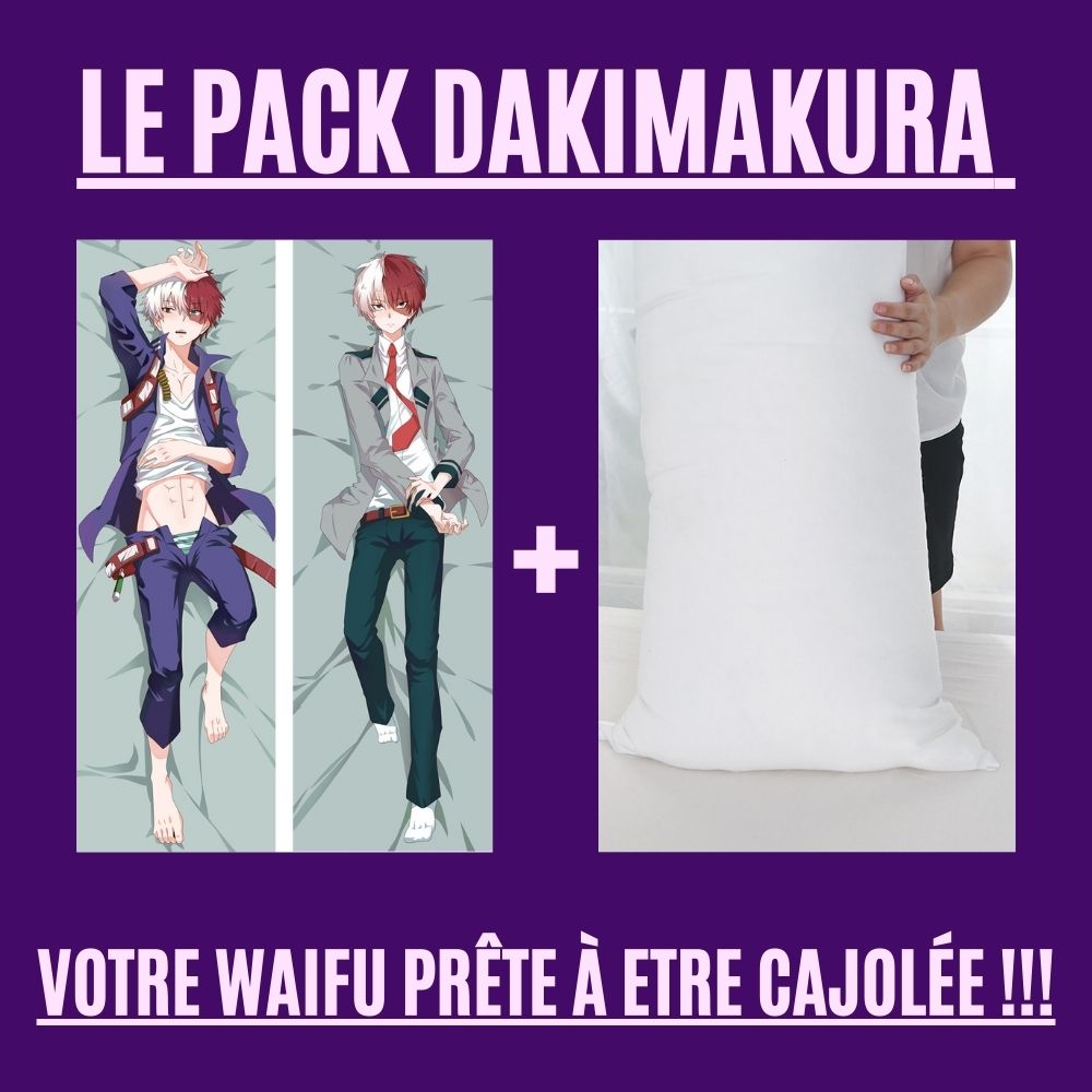 Dakimakura Todoroki Shoto Abdo Visible Avec | WaifuParadise