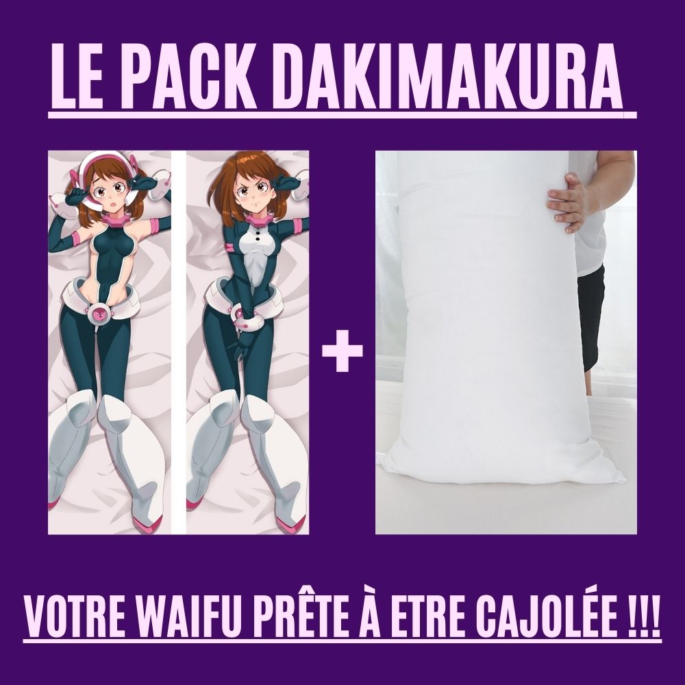 Dakimakura Uraraka Uniforme Simple Avec | WaifuParadise