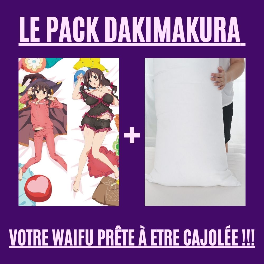 Dakimakura Megumin & YunYun Avec | WaifuParadise