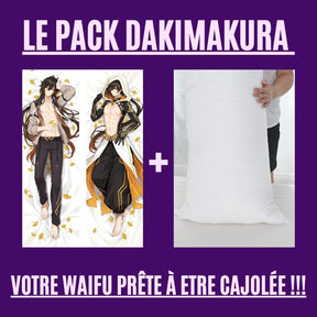 Dakimakura Zhongli Genshin Impact Avec | WaifuParadise