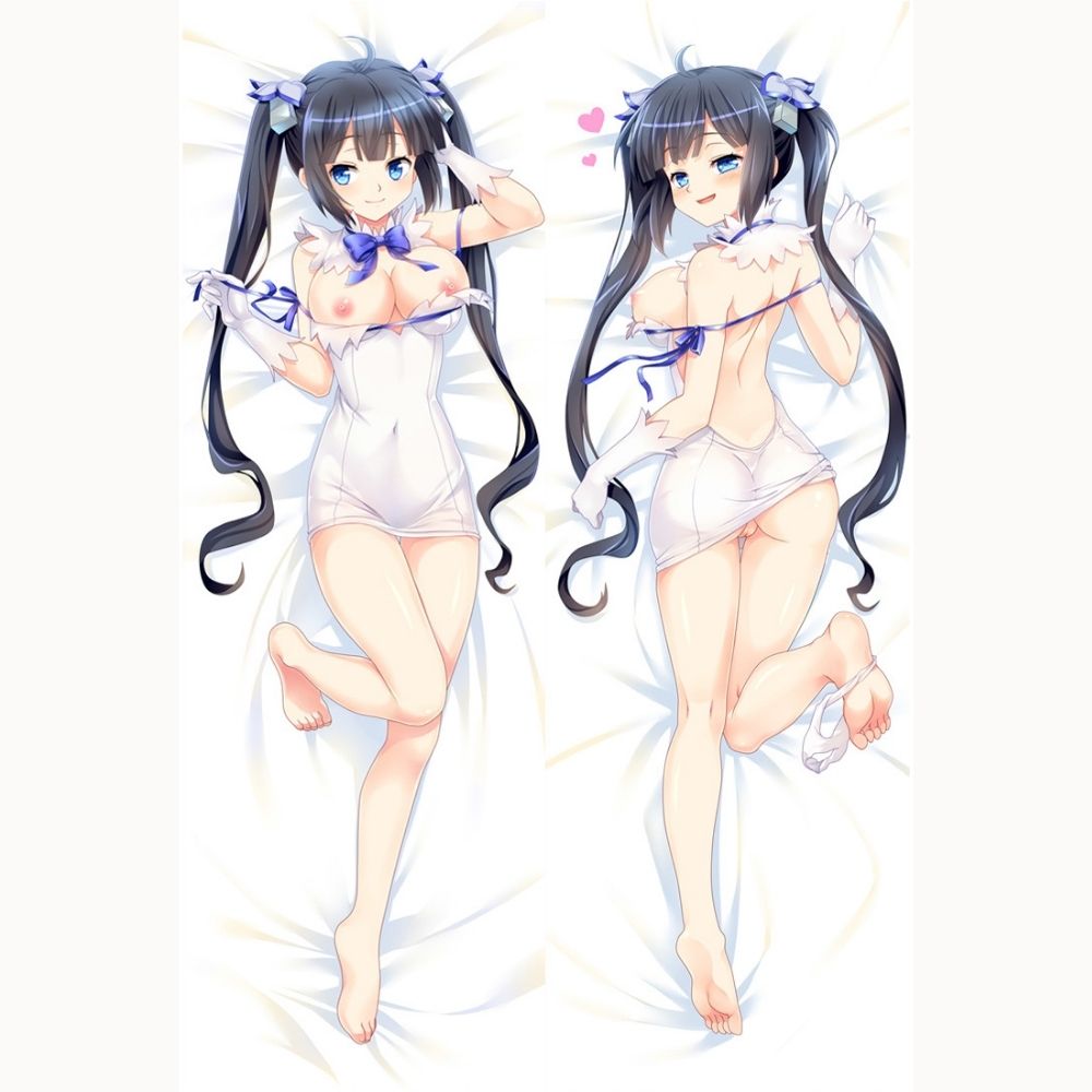 Dakimakura Hestia Uniforme Semi Nue DanMachi | WaifuParadise