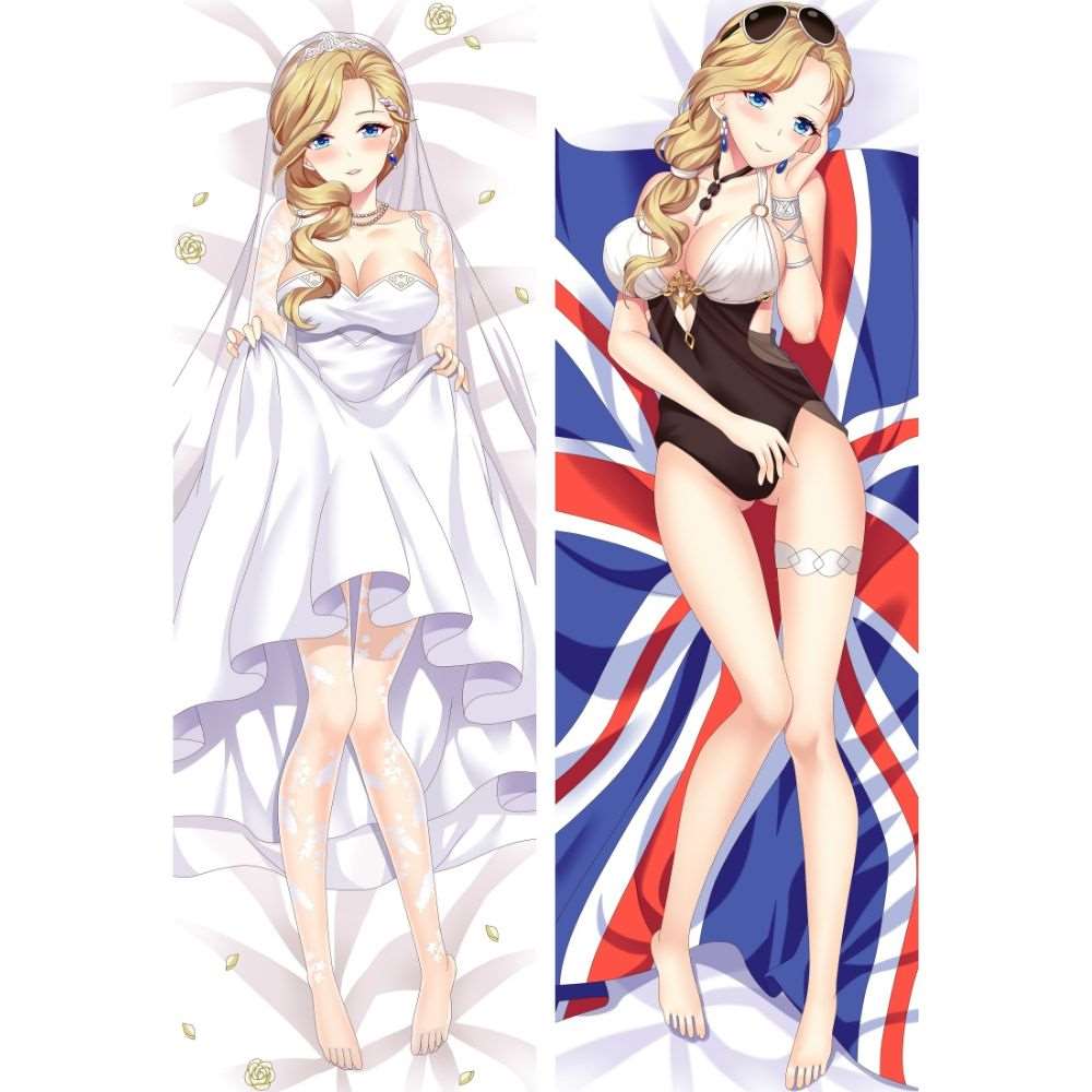 Dakimakura Hood Wedding Dress Sans | WaifuParadise