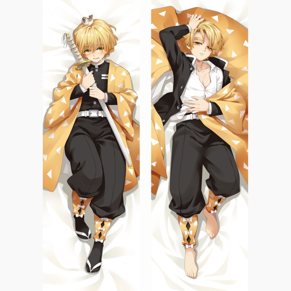 Dakimakura Zenitsu Uniforme Demon Slayer Sans | WaifuParadise