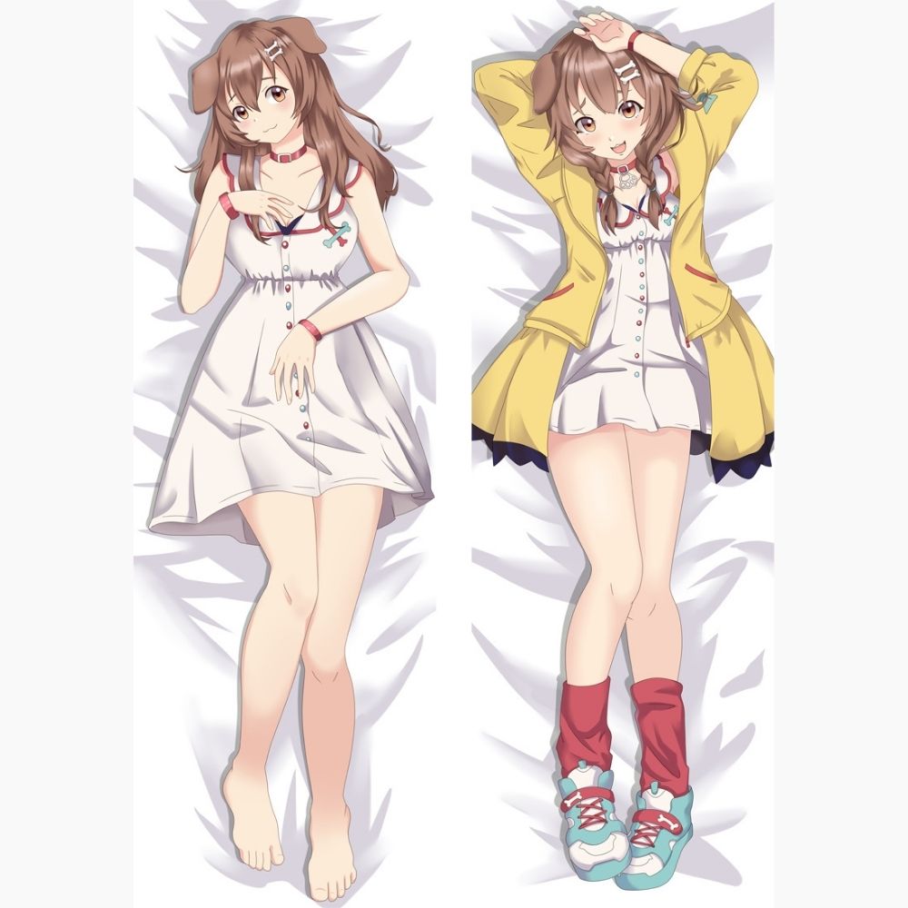 Dakimakura Inugami Korone Uniforme | WaifuParadise