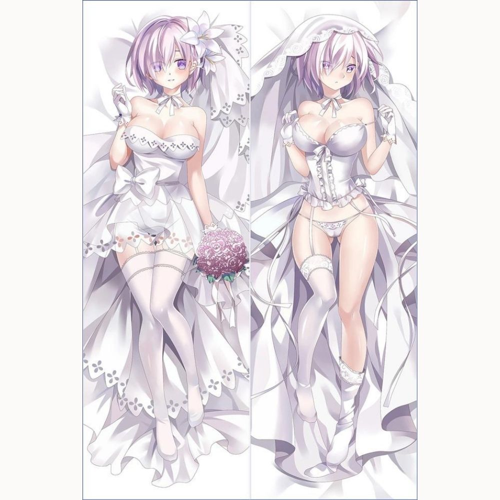 Dakimakura Mash Robe De Mariage Fate Grand Order | WaifuParadise