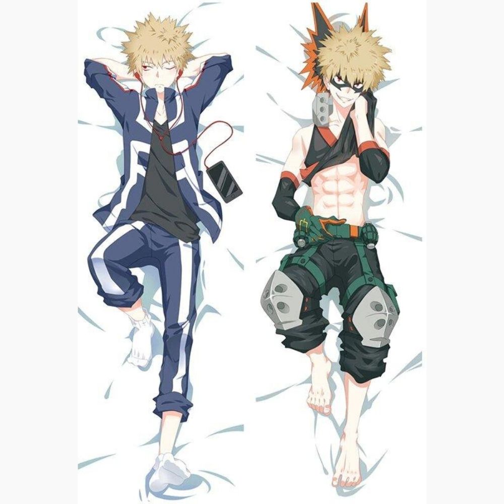 Dakimakura My Hero Academia Bakugo Uniforme Sans | WaifuParadise