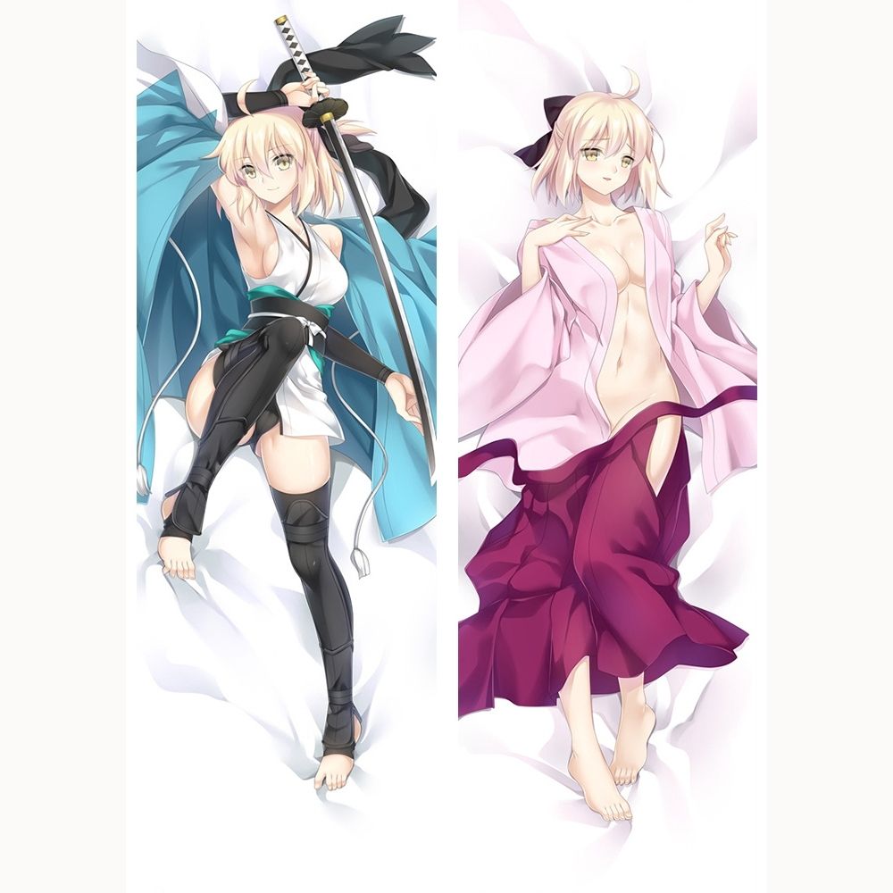 Dakimakura Okita Souji Uniforme | WaifuParadise