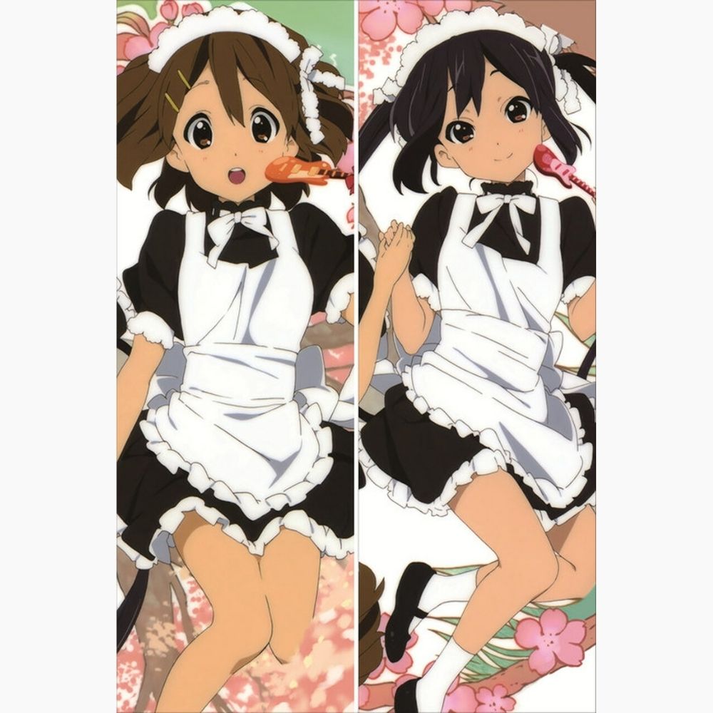 Dakimakura Ritsu Et Azusa Maid | WaifuParadise