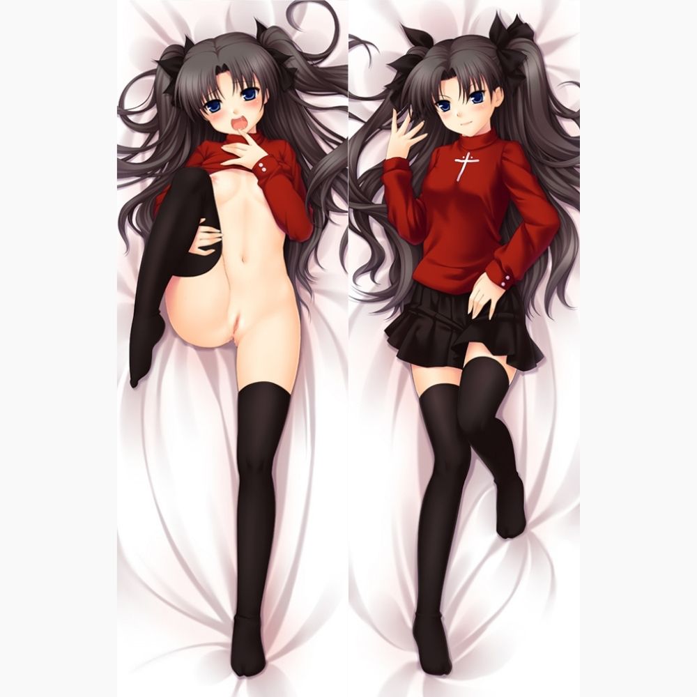 Dakimakura Tohsaka Rin Uniforme et Nue | WaifuParadise