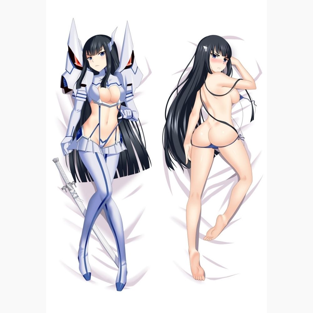 Dakimakura Kiryuuin Satsuki Uniforme & Bikini | WaifuParadise