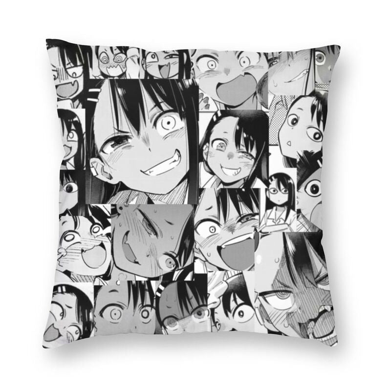 Housse de Coussin Nagatoro Visage | WaifuParadise